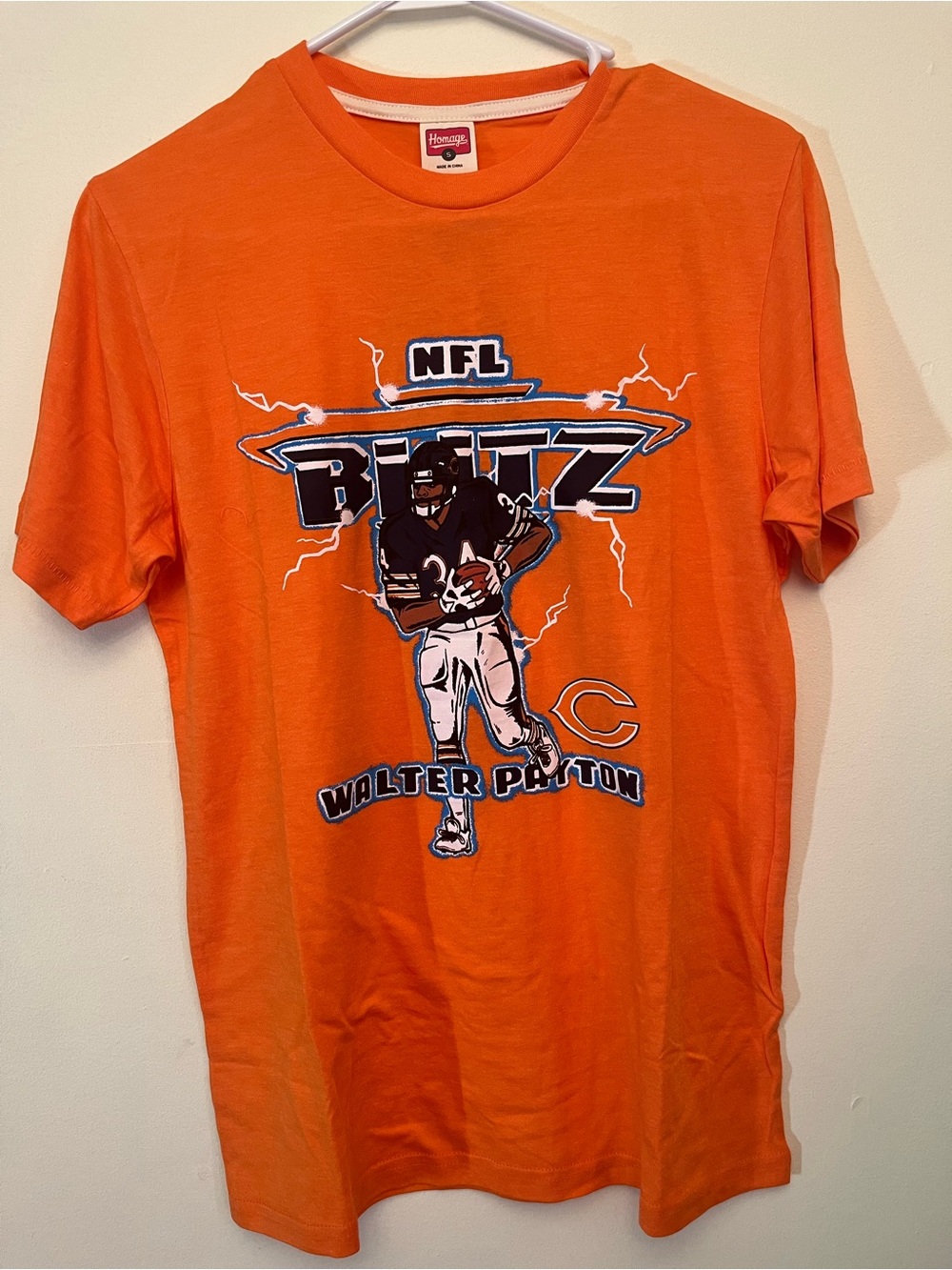 HOMAGE NFL Blitz Walter Payton Graphic Tee